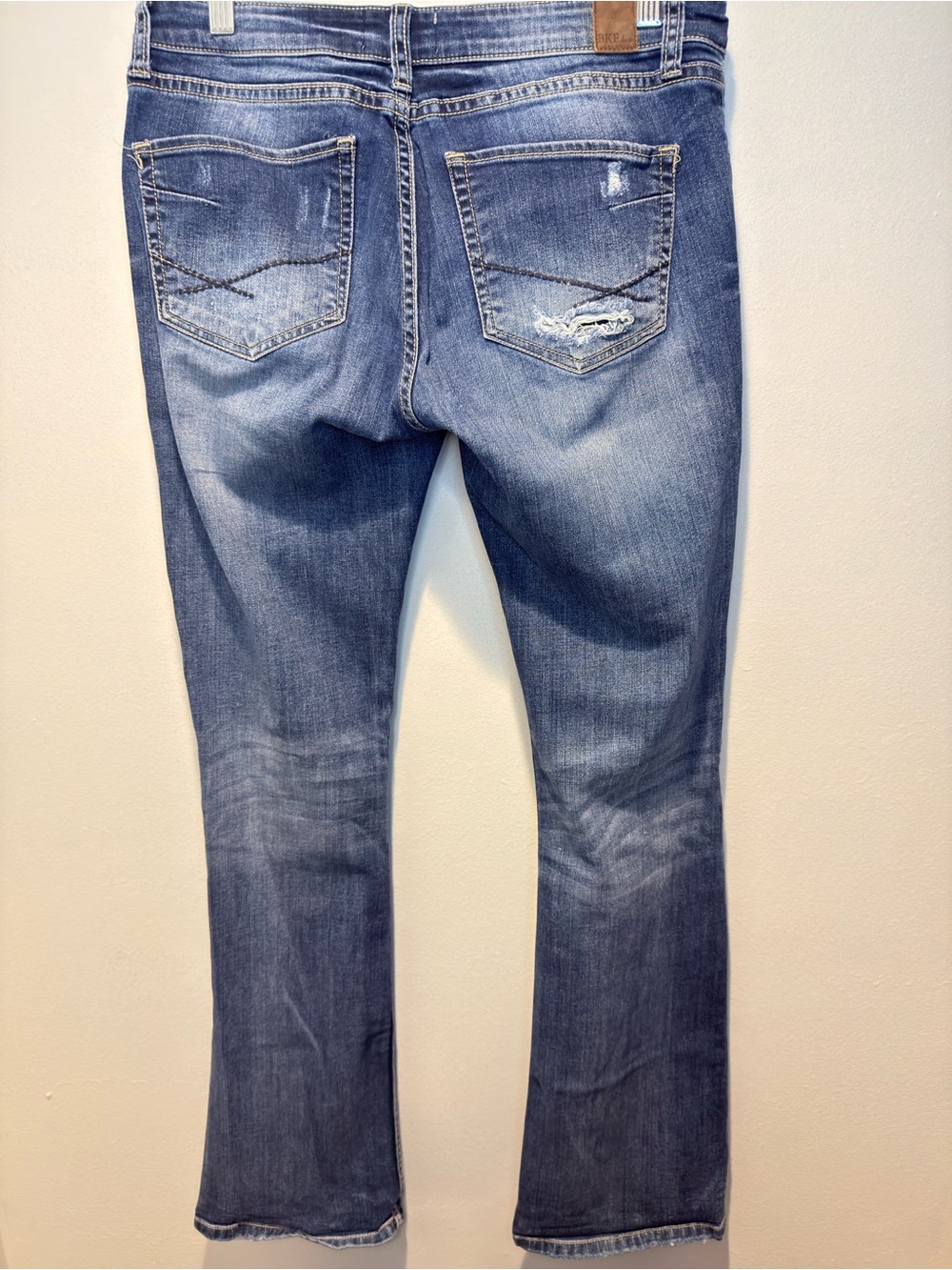 BKE Stella Bootcut Blue Jean Western Cowgirl Jeans Sizs 29x35 1/2